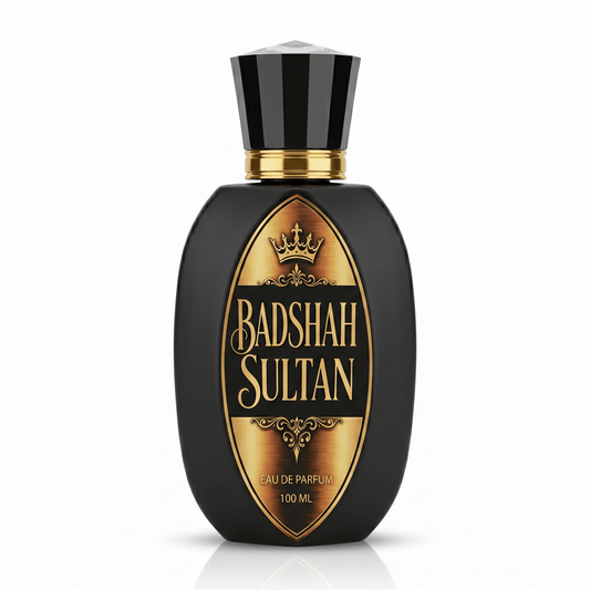 Badshah Sultan Premium Oud Perfume 100ml – Long Lasting Luxury Fragrance - MUSK AL HUBA
