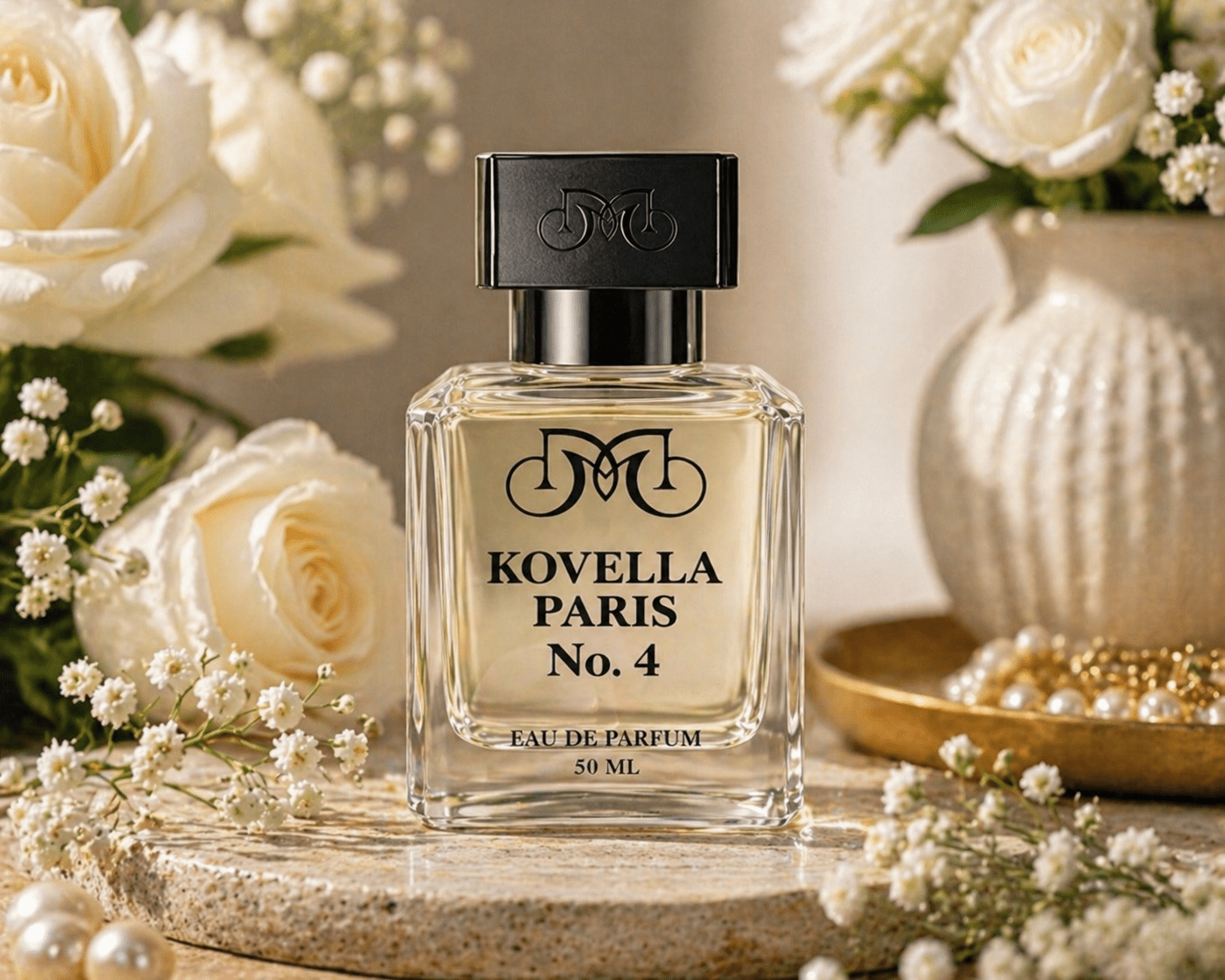 Kovella Paris No. 4 – Luxury Inspired Perfume (50ML) - MUSK AL HUBA