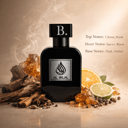 AL BILAL Perfume – Signature Oud Experience | Long Lasting Premium Fragrance - MUSK AL HUBA