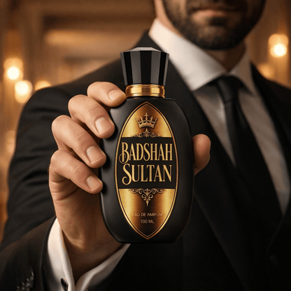 Badshah Sultan Premium Oud Perfume 100ml – Long Lasting Luxury Fragrance - MUSK AL HUBA