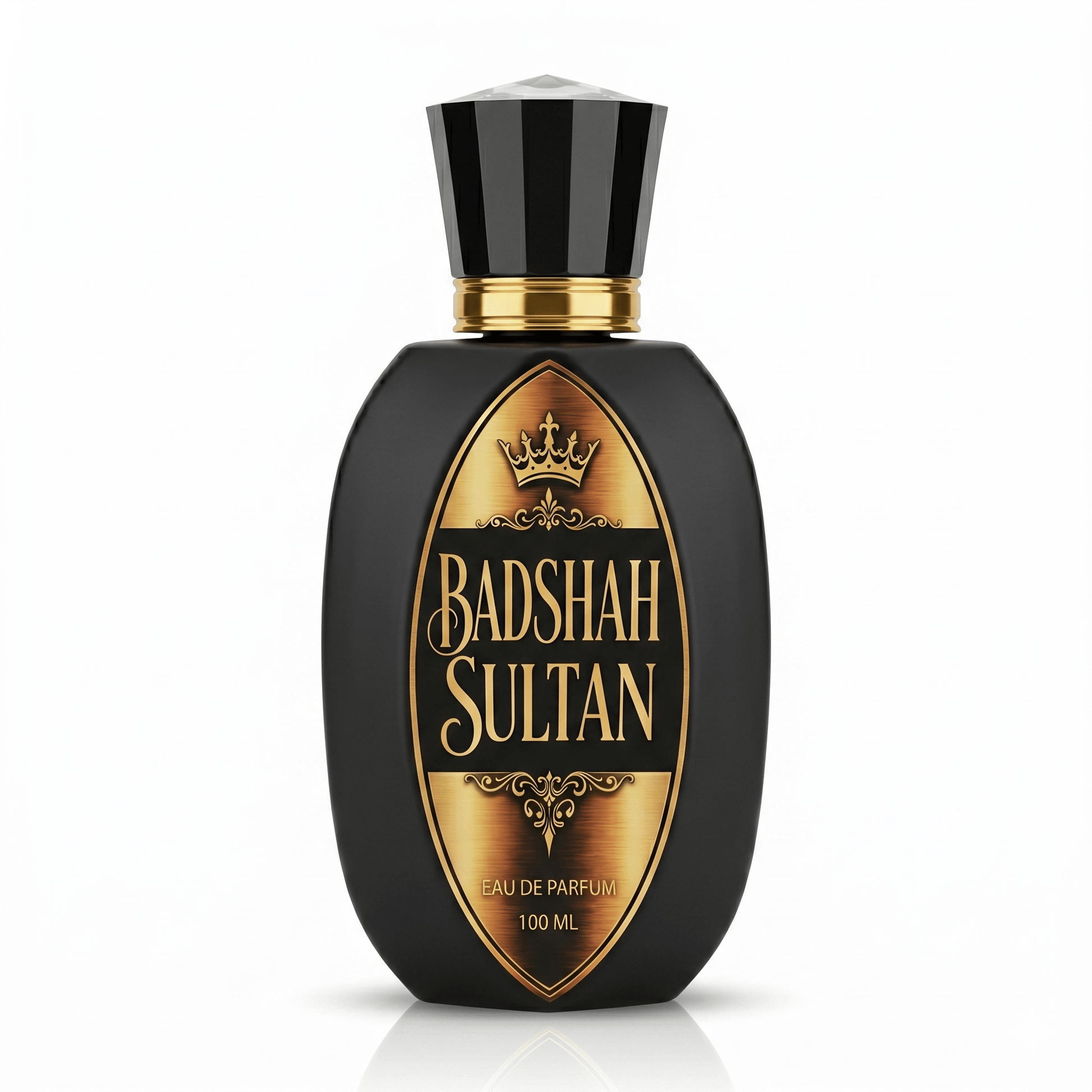 Badshah Sultan Premium Oud Perfume 100ml – Long Lasting Luxury Fragrance - MUSK AL HUBA