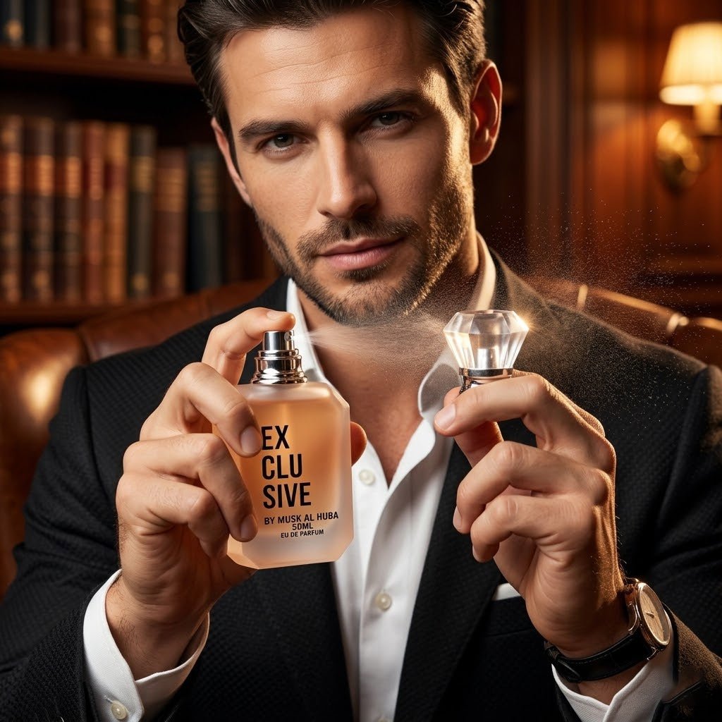 Exclusive Eau De Parfum (50ML) – Luxury Men’s Fragrance by Musk Al Huba - MUSK AL HUBA