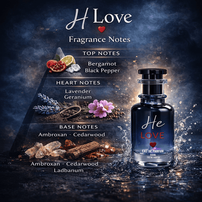 He Love Mens Luxury Perfume By Musk Al Huba - MUSK AL HUBA