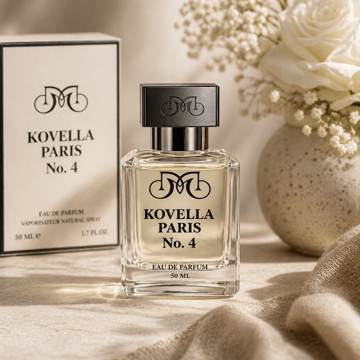 Kovella Paris No. 4 – Luxury Inspired Perfume (50ML) - MUSK AL HUBA
