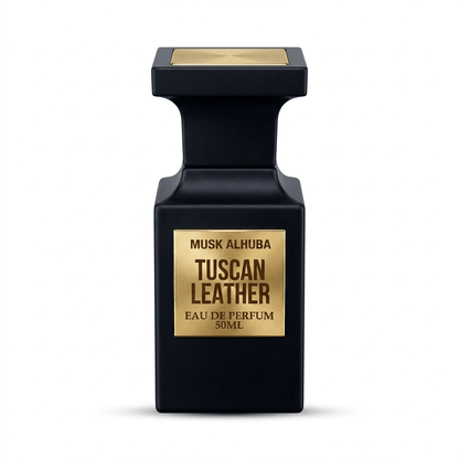 Musk Al Huba Tuscan Leather – Premium Long Lasting Fragrance (50ml) - MUSK AL HUBA
