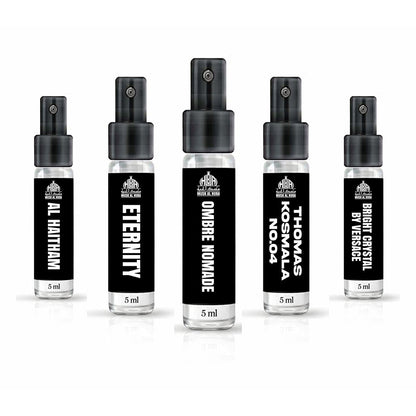 Pick Any 5 Tester Sprays 5ml Each - MUSK AL HUBA
