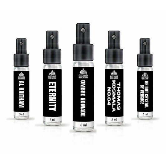 Pick Any 5 Tester Sprays 5ml Each - MUSK AL HUBA